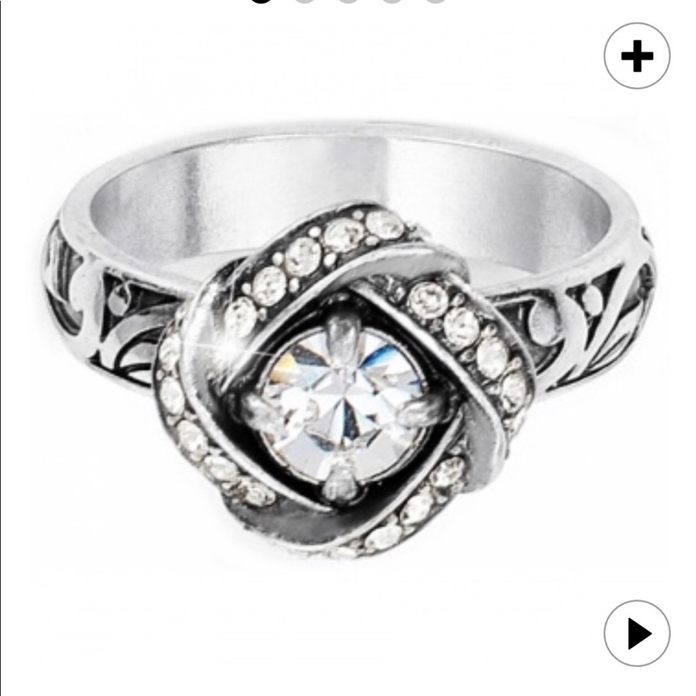 Beautiful Brighton “ eternity knot”  ring size 6